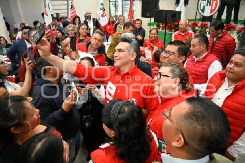 TLAXCALA . TOMA PROTESTA PRI ESTATAL