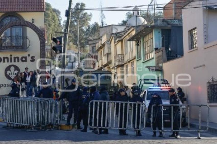 TOMA DE PROTESTA . SEGURIDAD