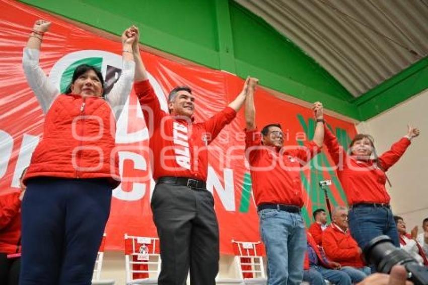 TLAXCALA . TOMA PROTESTA PRI ESTATAL
