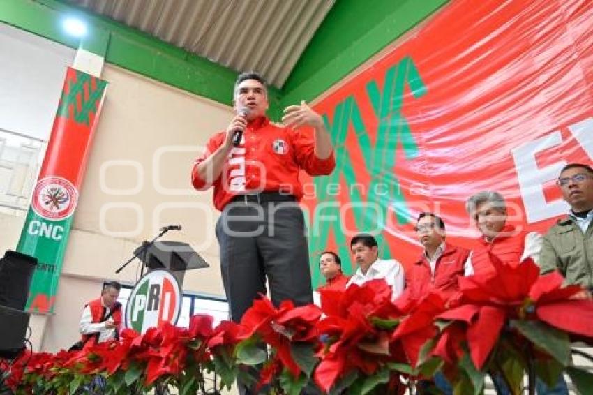 TLAXCALA . TOMA PROTESTA PRI ESTATAL