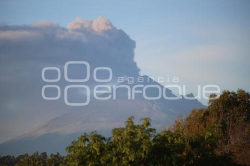 TLAXCALA . VOLCÁN POPOCATÉPETL