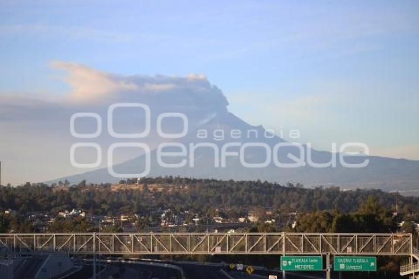 TLAXCALA . VOLCÁN POPOCATÉPETL