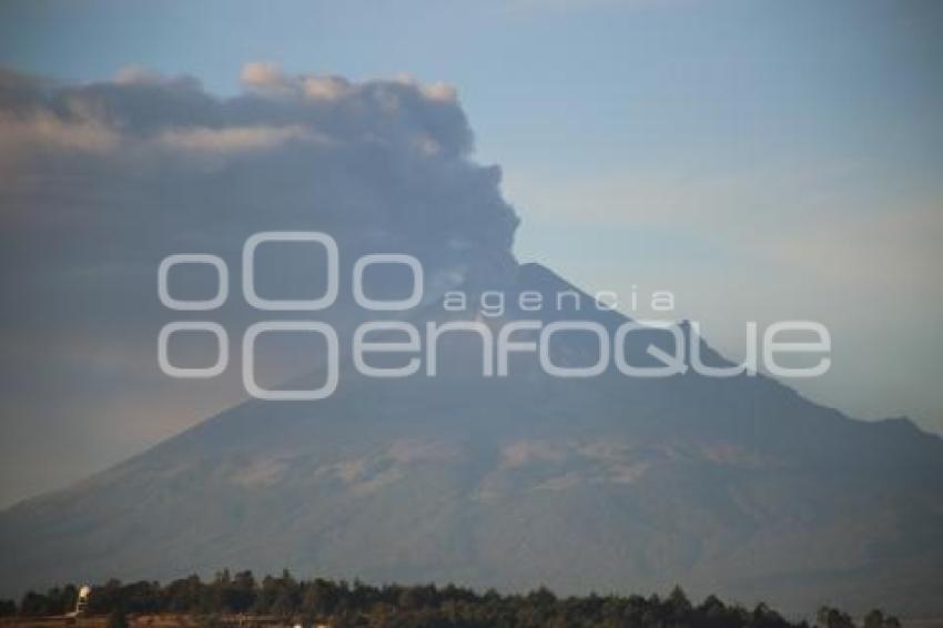 TLAXCALA . VOLCÁN POPOCATÉPETL