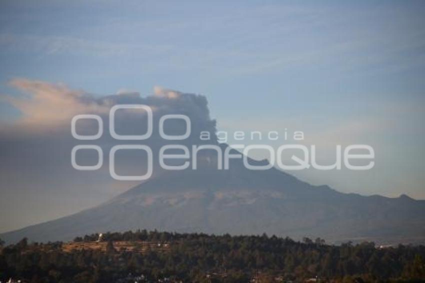 TLAXCALA . VOLCÁN POPOCATÉPETL