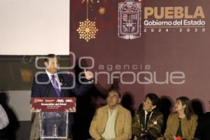 SEP . ENCENDIDO ÁRBOL DE NAVIDAD