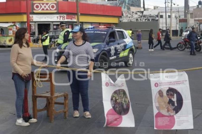 MANIFESTACIÓN . AVENIDA NACIONAL