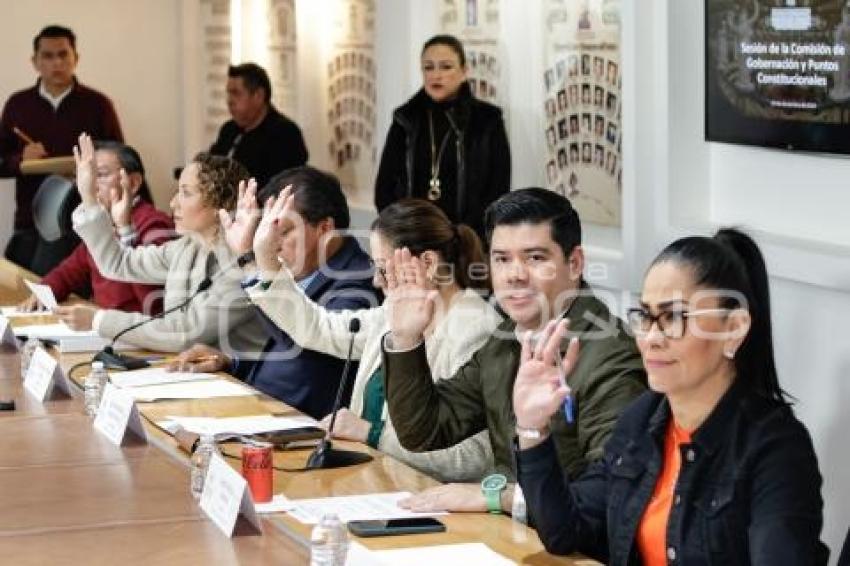CONGRESO . COMISIÓN DE GOBERNACIÓN