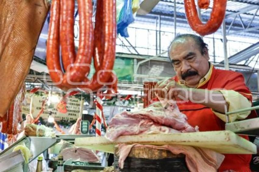 FIESTAS DECEMBRINAS . CARNICERÍA