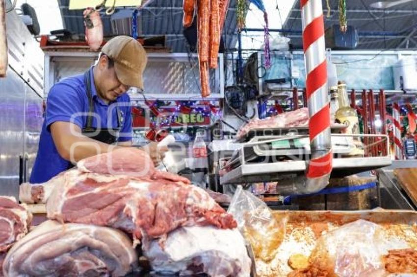 FIESTAS DECEMBRINAS . CARNICERÍA