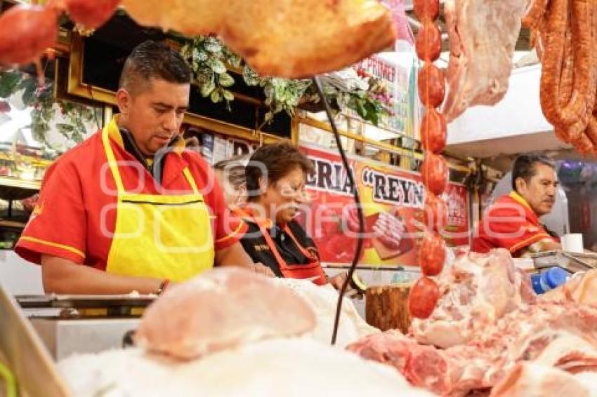 FIESTAS DECEMBRINAS . CARNICERÍA