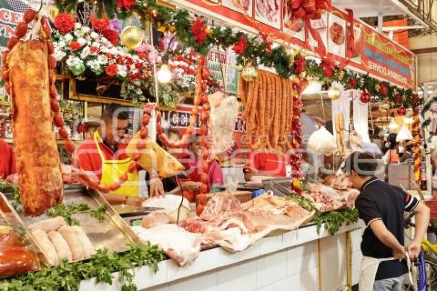 FIESTAS DECEMBRINAS . CARNICERÍA