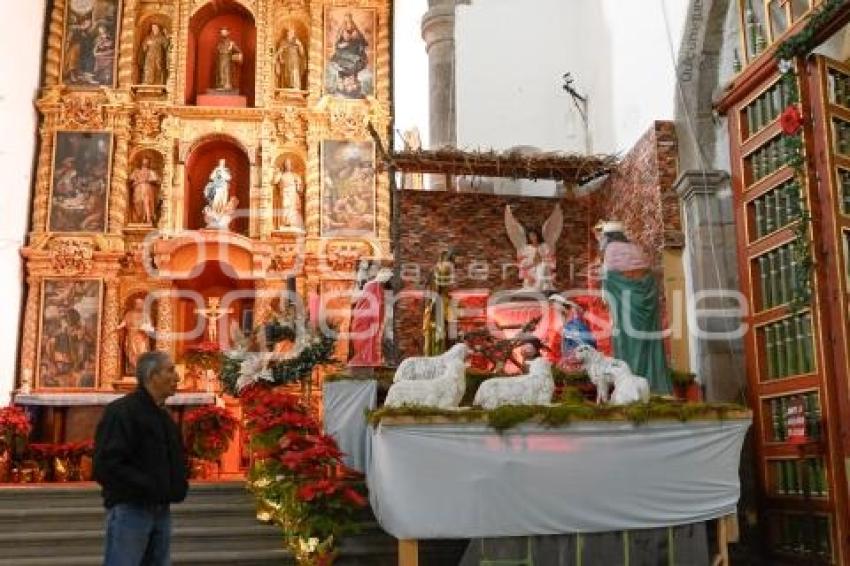 TLAXCALA . NACIMIENTO CATEDRAL ASUNCIÓN