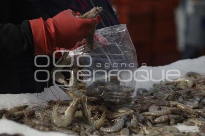 MARISCOS . MERCADO 5 DE MAYO