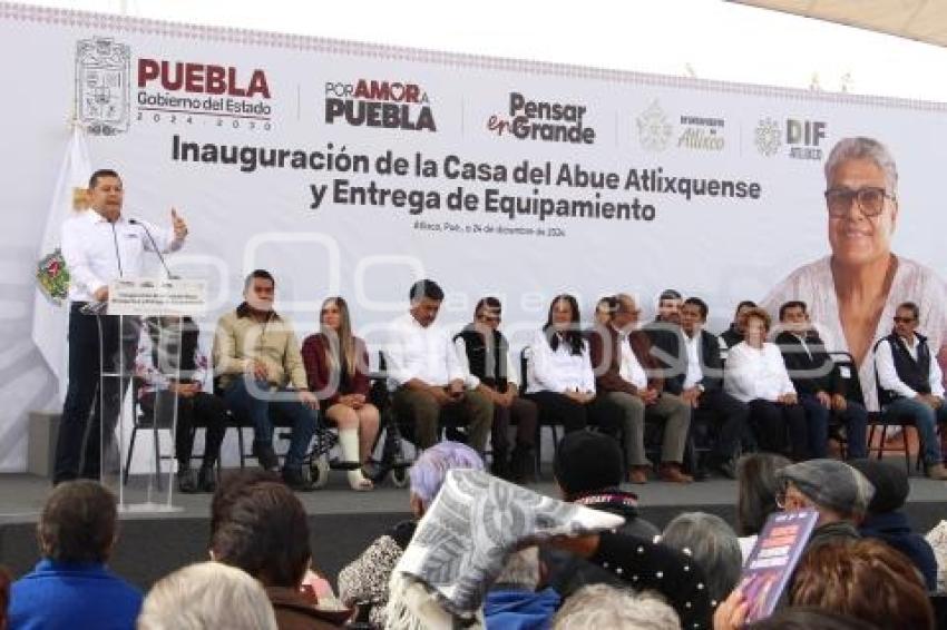 ATLIXCO . INAUGURACIÓN CASA DEL ABUE