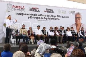 ATLIXCO .  INAUGURACIÓN CASA DEL ABUE