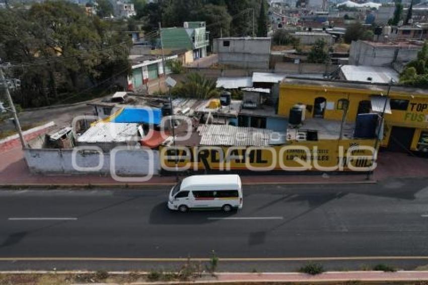 TLAXCALA . CARRETERAS VACÍAS