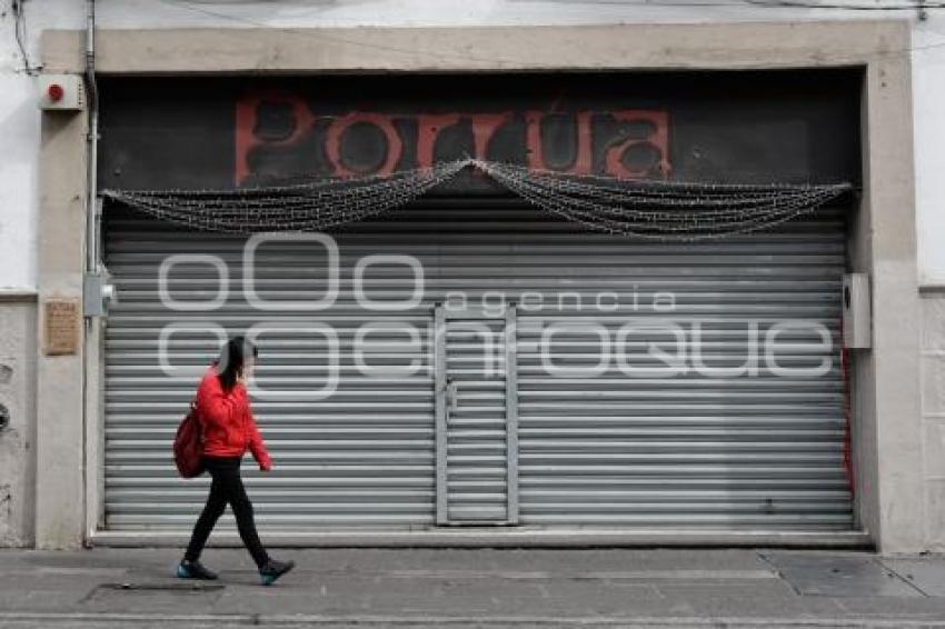 NAVIDAD . LOCALES CERRADOS