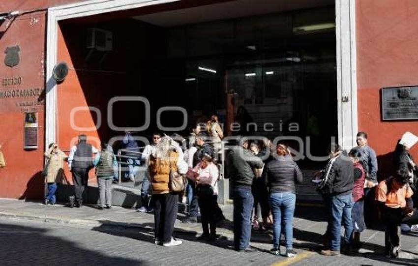 JUNTAS AUXILIARES . REGISTRO DE PLANILLAS