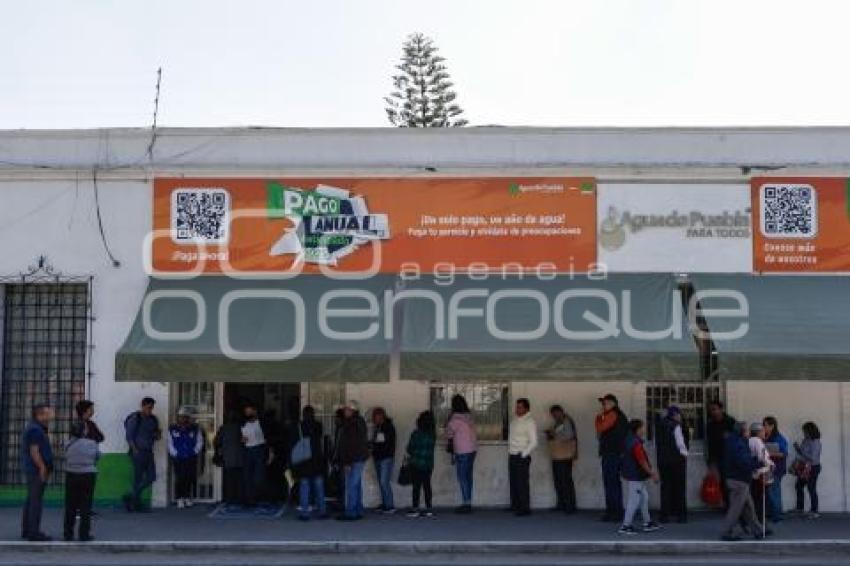 AGUA DE PUEBLA . PAGO DE SERVICIO