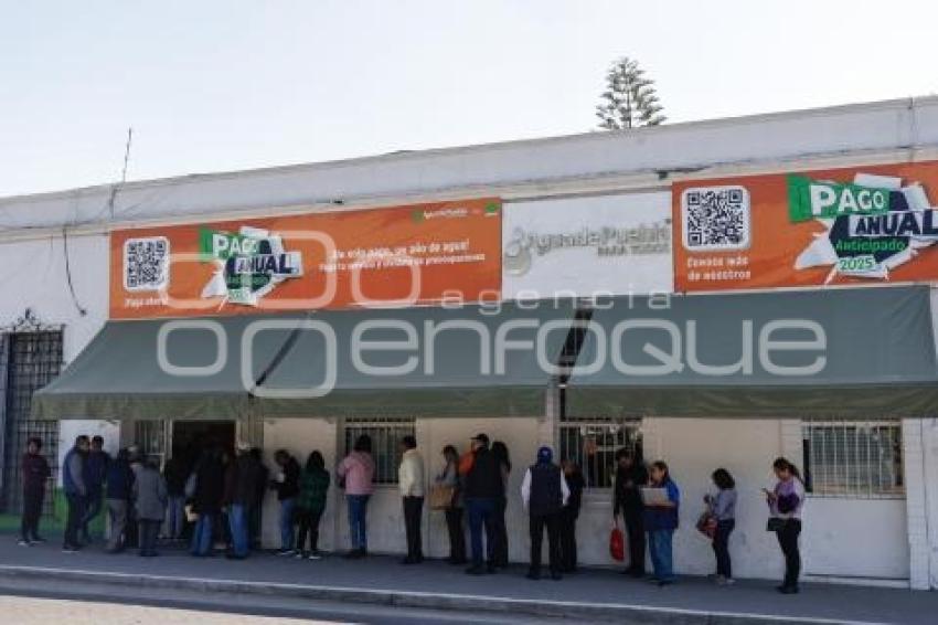 AGUA DE PUEBLA . PAGO DE SERVICIO