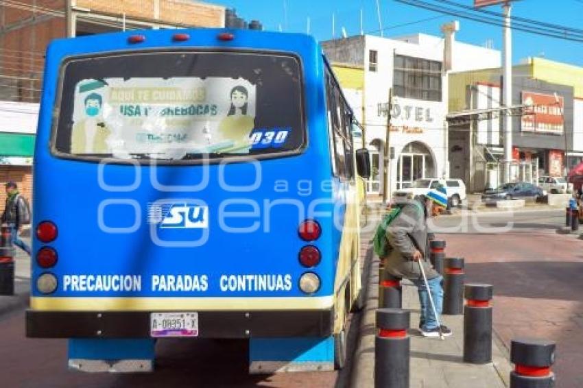 TLAXCALA . TRANSPORTE PÚBLICO