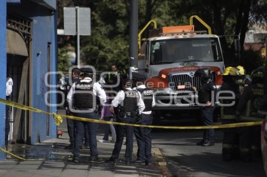 INCENDIO . HOSTAL