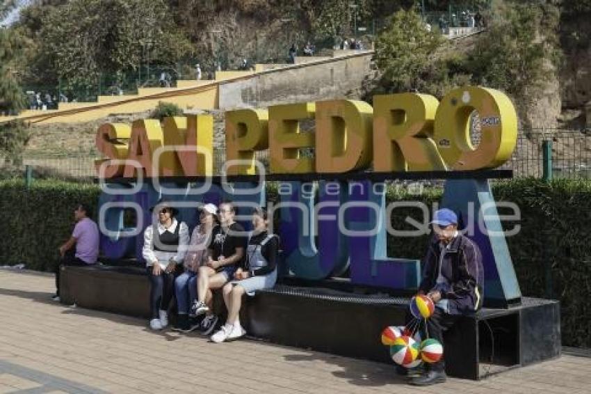 SAN PEDRO CHOLULA . TURISMO