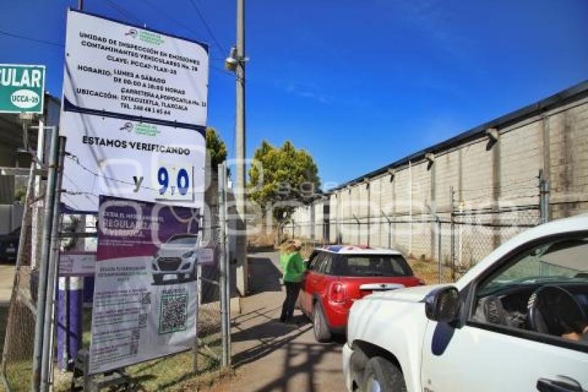 TLAXCALA . VERIFICACIÓN VEHICULAR