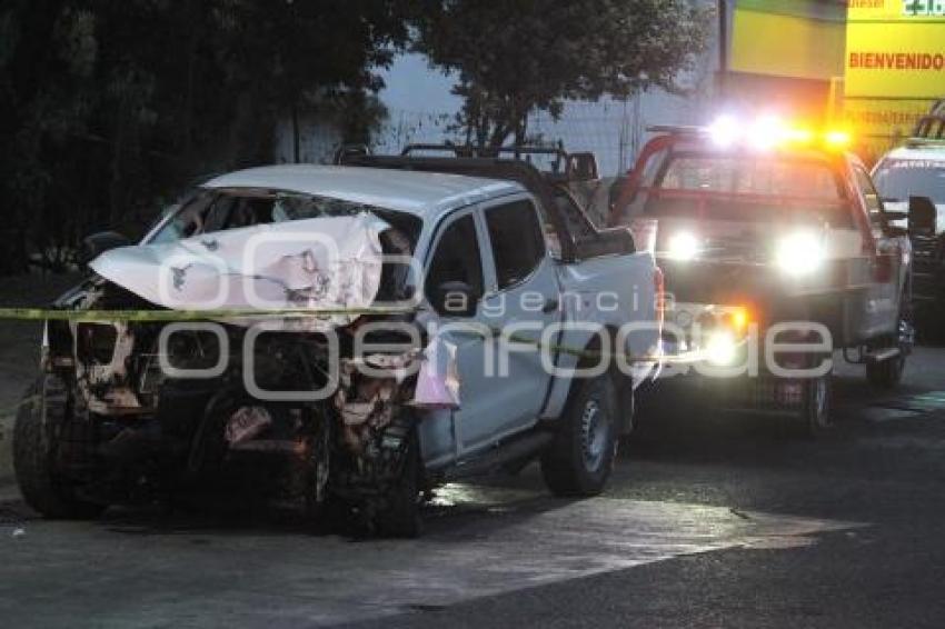 NOTA ROJA . ACCIDENTE