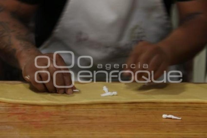 ACATLÁN . ELABORACIÓN ROSCA DE REYES