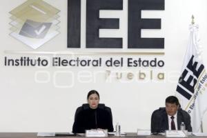 IEE . ELECCIONES EXTRAORDINARIAS