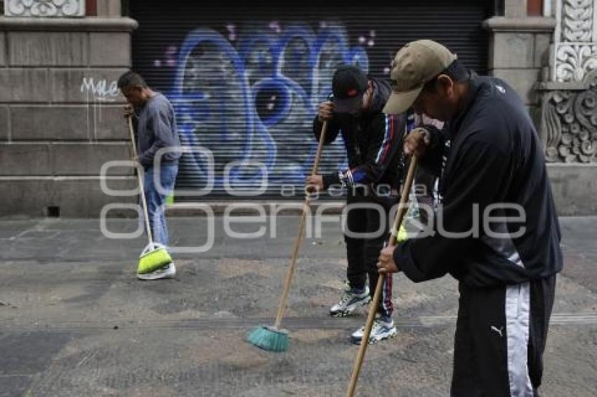 AMBULANTES . LIMPIEZA
