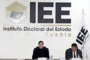 IEE . ELECCIONES EXTRAORDINARIAS