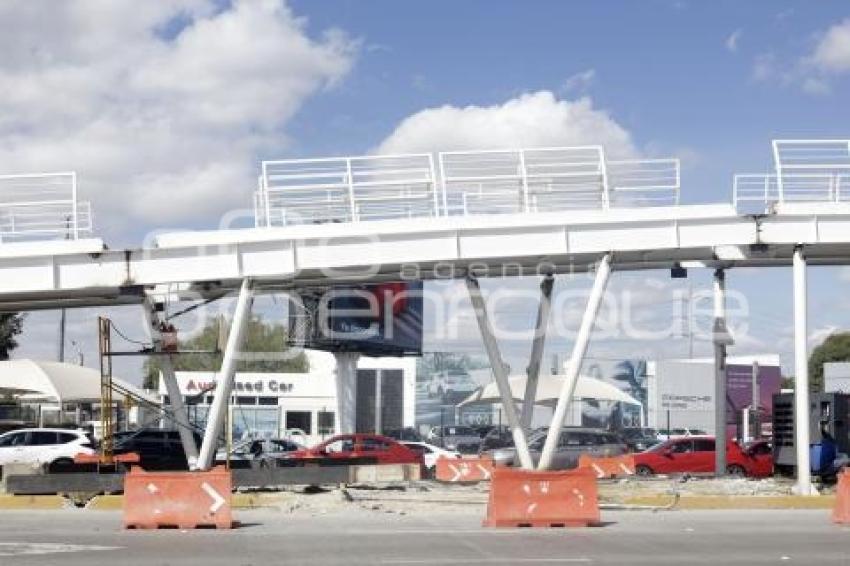 CICLOPISTA . PUENTE CUMULO DE VIRGO