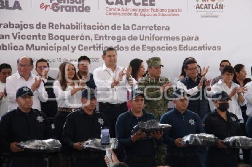 ACATLÁN . VISITA GOBERNADOR
