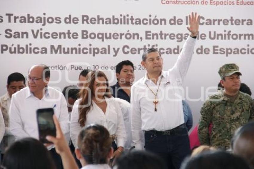 ACATLÁN . VISITA GOBERNADOR