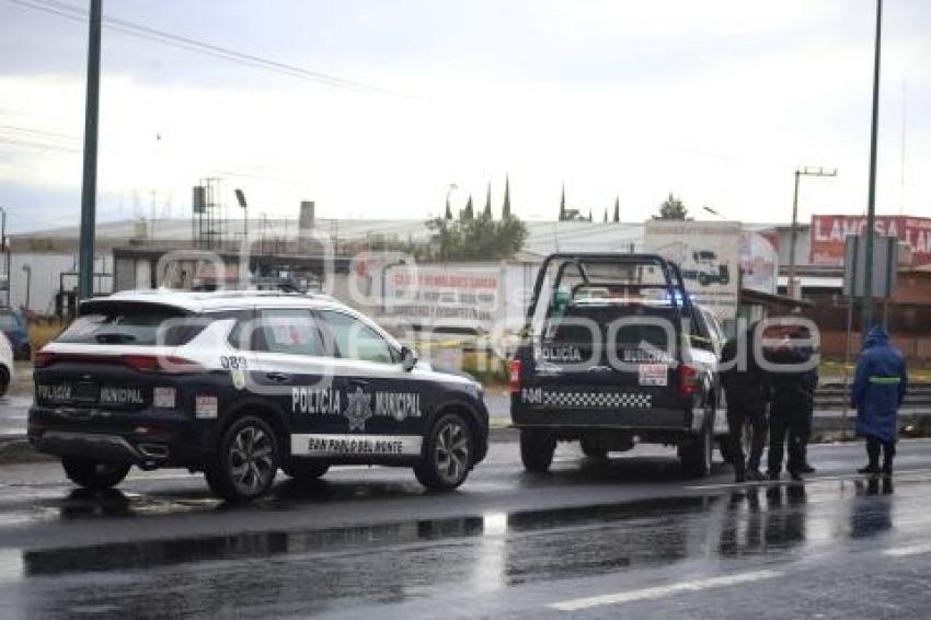 TLAXCALA . MUJER ATROPELLADA