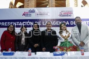 SAN ANDRÉS CHOLULA . AGENDA DEPORTIVA