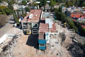 TLAXCALA . DEMOLICIÓN HOSPITAL GENERAL