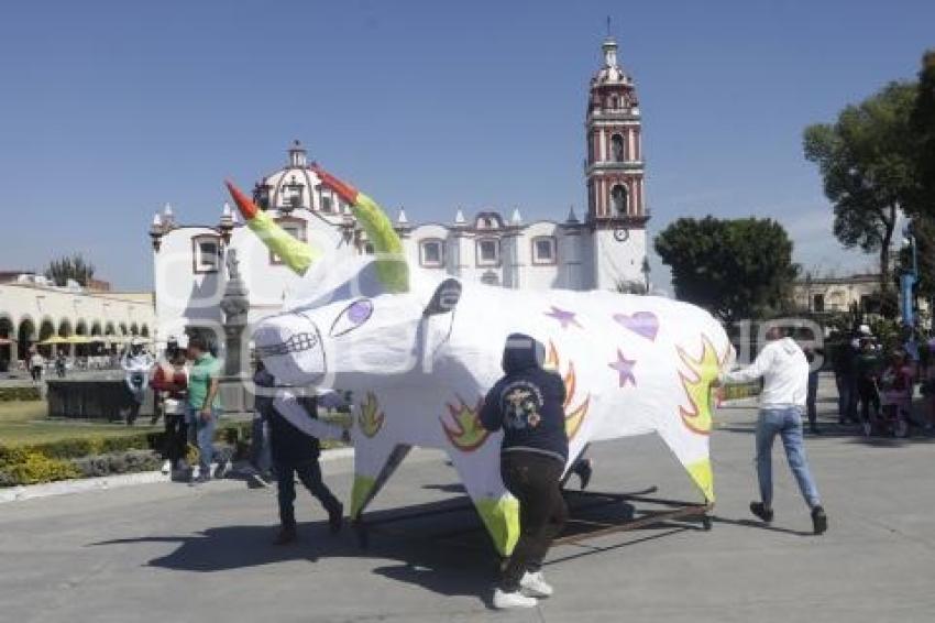 SAN PEDRO CHOLULA . TOROS TEPONTLA
