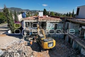 TLAXCALA . DEMOLICIÓN HOSPITAL GENERAL