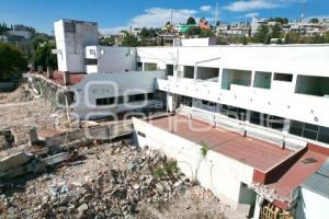TLAXCALA . DEMOLICIÓN HOSPITAL GENERAL