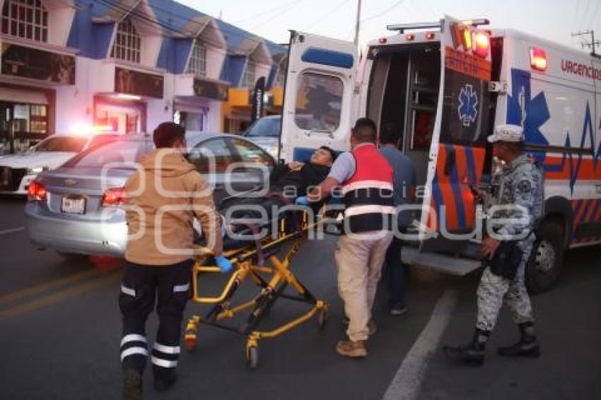 TLAXCALA . ACCIDENTE MOTOCICLISTA