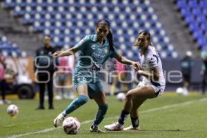 FÚTBOL FEMENIL . PUEBLA VS LEÓN