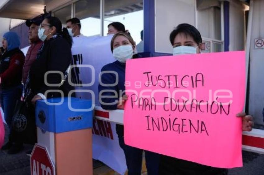 TLAXCALA . MANIFESTACIÓN SEP - USET