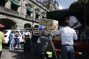 CENTRAL DE ABASTO . MANIFESTACIÓN ZÓCALO