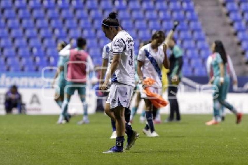FÚTBOL FEMENIL . PUEBLA VS LEÓN