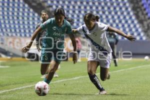 FÚTBOL FEMENIL . PUEBLA VS LEÓN