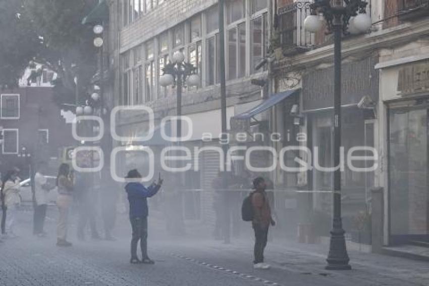 INCENDIO . JOYERÍA