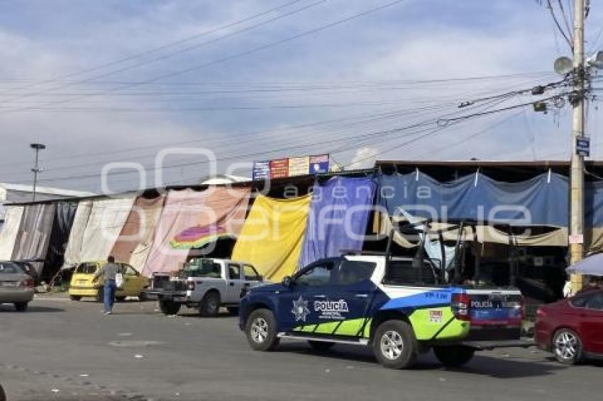 CENTRAL DE ABASTO . OPERATIVO DE SEGURIDAD